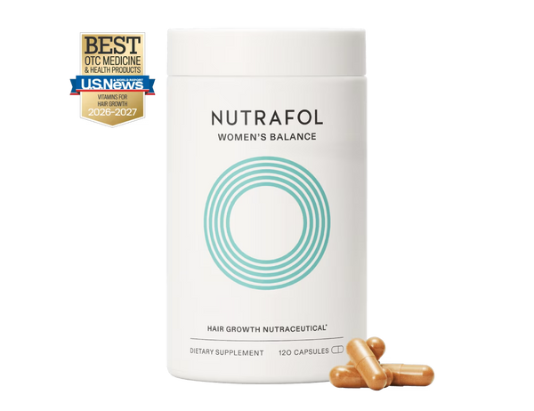 Nutrafol Women’s Balance |Designed for women 45+ experiencing hair thinning|120 Capsules