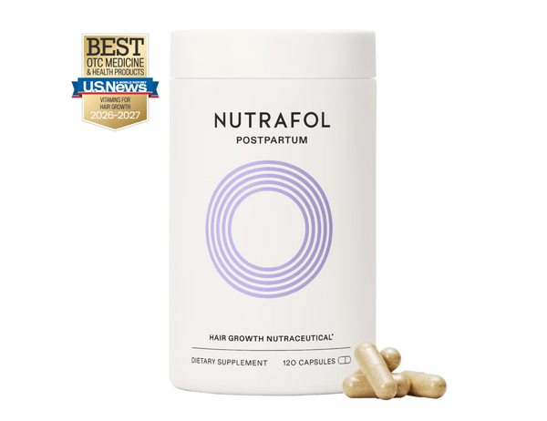 Nutrafol Postpartum |120 Capsules | Designed for women in the first year post-childbirth.